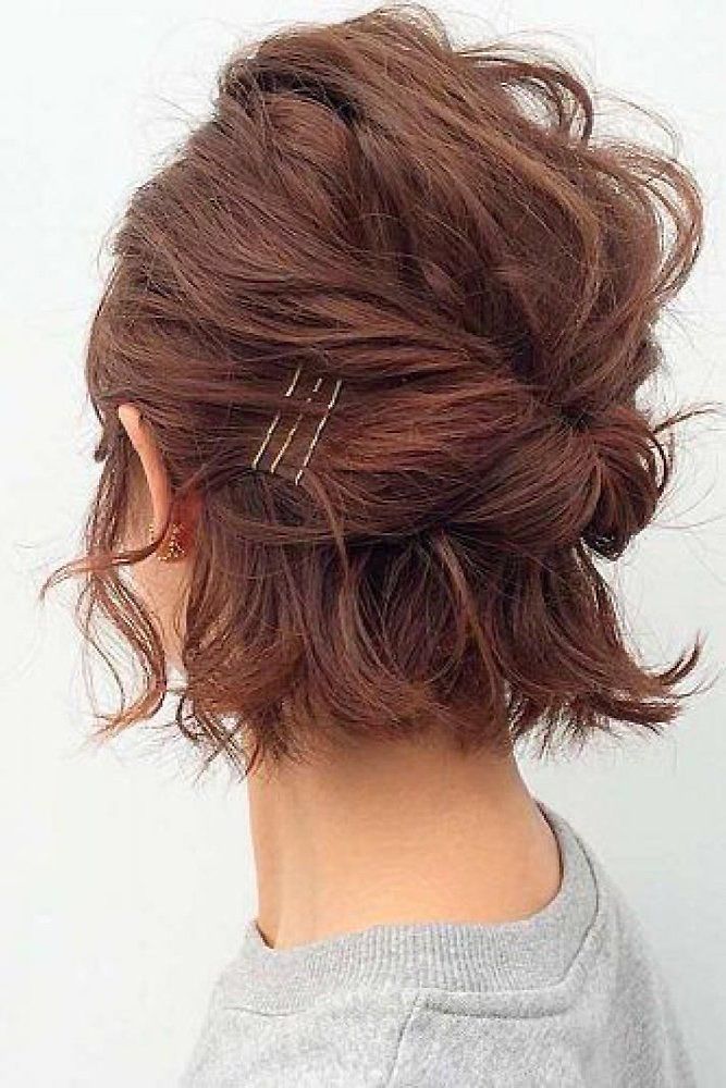 easy-updos-for-short-hair-to-do-yourself-27_10 Easy updos for short hair to do yourself