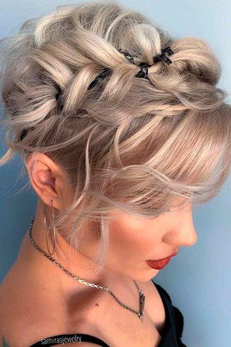 easy-updos-for-very-short-hair-66_10 Easy updos for very short hair