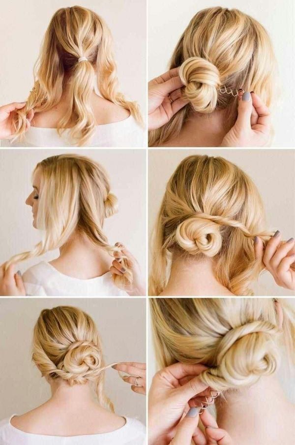 easy-wedding-updos-for-medium-length-hair-63_14 Easy wedding updos for medium length hair