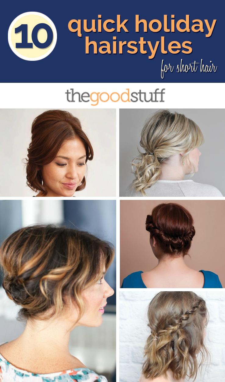 holiday-updos-for-short-hair-71 Holiday updos for short hair