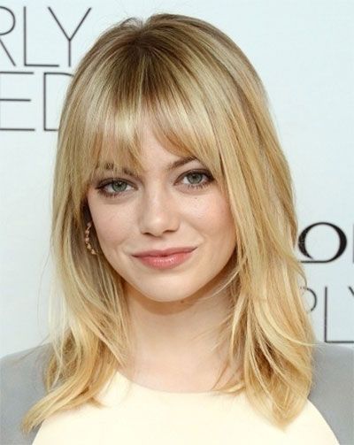 medium-length-hair-with-bangs-for-round-faces-33_15 Medium length hair with bangs for round faces