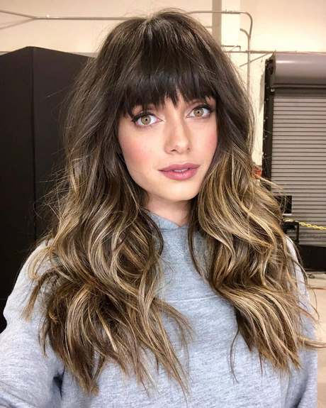 best-bangs-for-long-hair-23_9 Best bangs for long hair