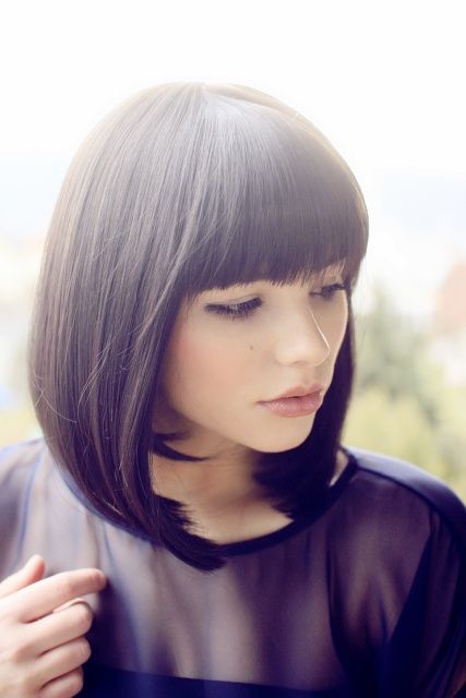 blunt-haircut-with-bangs-31_8 Blunt haircut with bangs