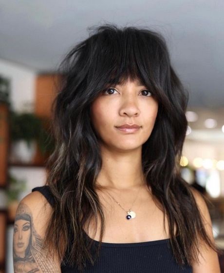 haircut-style-for-long-hair-with-bangs-40_15 Haircut style for long hair with bangs