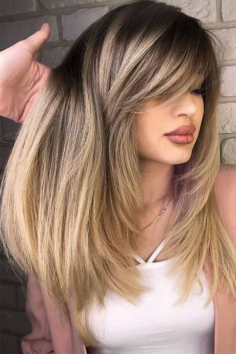 hairstyles-with-side-bangs-and-layers-for-long-hair-23_6 Hairstyles with side bangs and layers for long hair