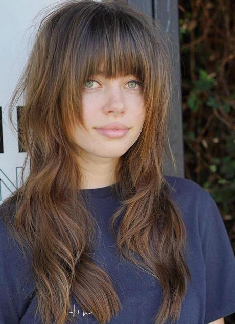 long-length-haircuts-with-bangs-82_14 Long length haircuts with bangs