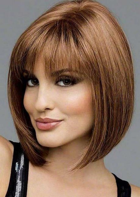 stylish-haircuts-with-bangs-88_4 Stylish haircuts with bangs