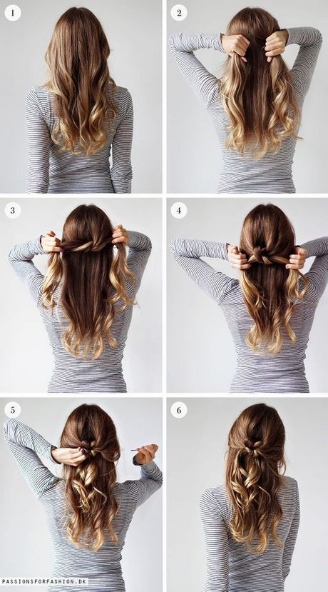 super-quick-and-easy-hairstyles-06_12 Super quick and easy hairstyles