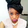 Braided updo hairstyles for black women