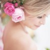 Flowers wedding hair
