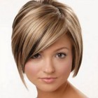 Hairstyle for short thin hair