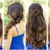 Quick and easy hairstyle for long hair