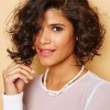 Short hairstyles for curly fine hair