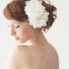 Wedding flower hair pieces