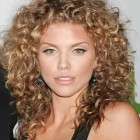 Curly hairstyle cuts