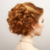 Curly updo hairstyles for prom