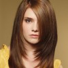 Hairstyles for long hair round face