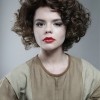 Short thick curly hairstyles