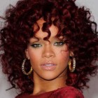 Rihanna curly hairstyles
