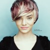 Pixie cut and color