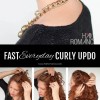 Curly everyday hairstyles