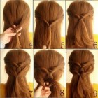 Easy to make hairstyles for long hair