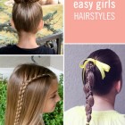Hairstyles easy for girls