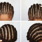 Hairstyles using braiding hair