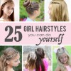 Hairstyles you can do on yourself
