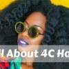 Natural hairstyles 4c