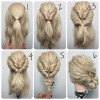 Quick updos for long thick hair