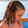All braided hair