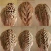 Different styles of braiding hair
