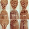 Different ways of braiding hair