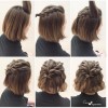 Easy braided hairstyles for short hair