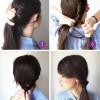 Easy hair style at home
