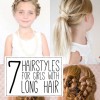 Girls hairdos for long hair