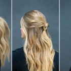 Hairstyles at home for long hair
