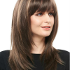 Long hairstyles with a fringe 2020