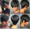 Short hairstyles with weave 2020