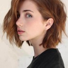 Very short hairstyles for round faces 2021