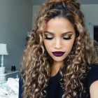 Hair updos for curly hair
