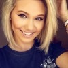 Short blonde haircuts for round faces