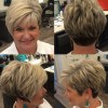 Short style haircuts for round faces