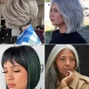 Best short hair for round face 2023