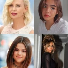 Celebrities with short hair 2023