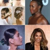Celebrity updo hairstyles 2023