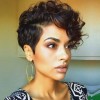 2016 short hairstyles for curly hair