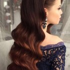 Elegant prom hair