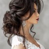 Long bridal hair